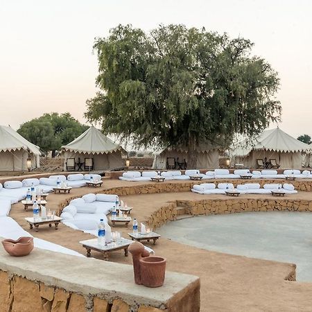 Golden Sandstone Hotel desert safari camp Jaisalmer Exterior foto