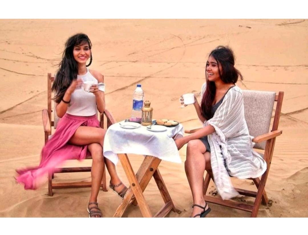 Golden Sandstone Hotel desert safari camp Jaisalmer Exterior foto
