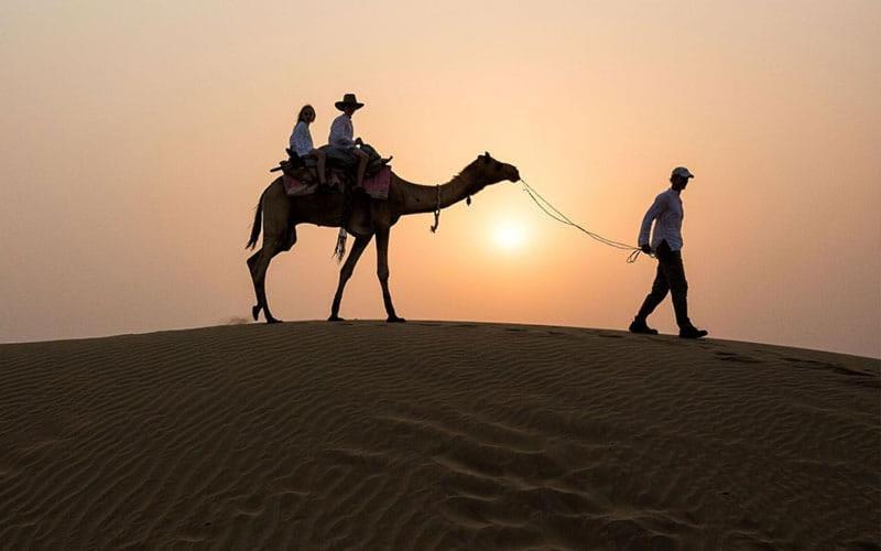 Golden Sandstone Hotel desert safari camp Jaisalmer Exterior foto