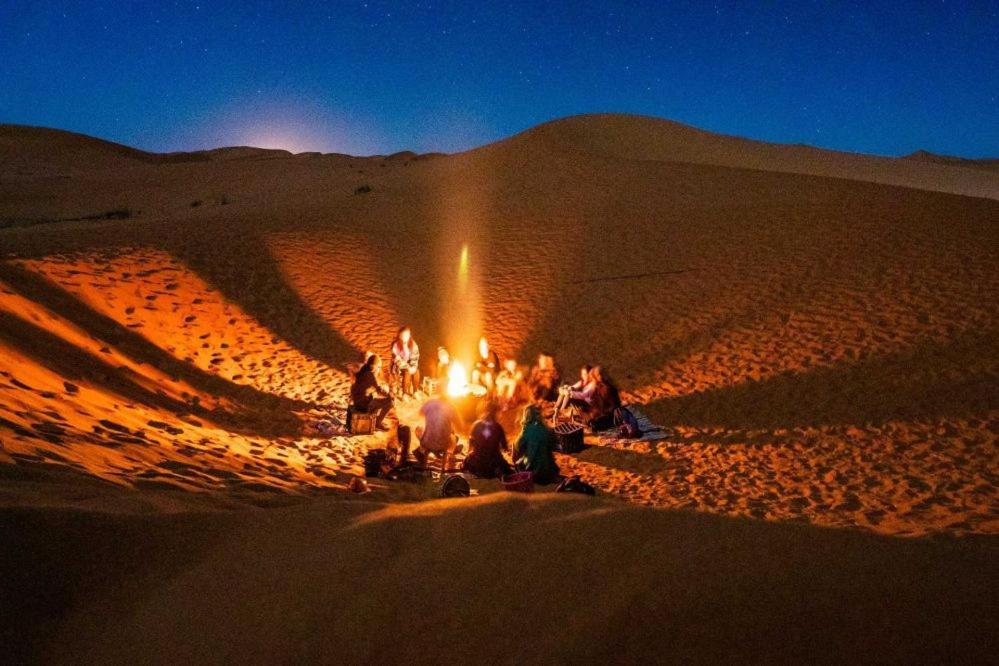 Golden Sandstone Hotel desert safari camp Jaisalmer Exterior foto