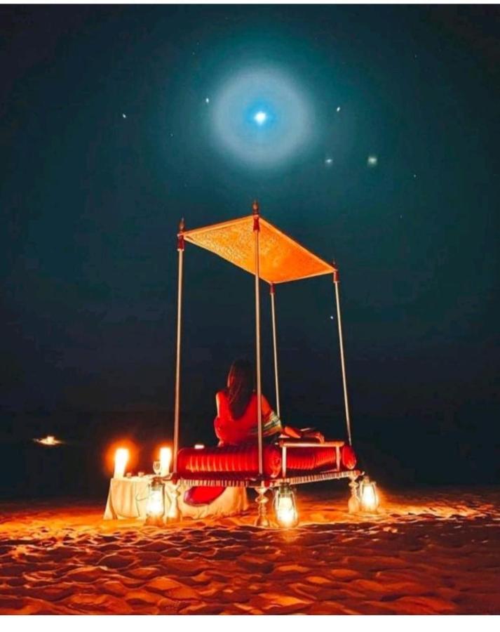 Golden Sandstone Hotel desert safari camp Jaisalmer Exterior foto