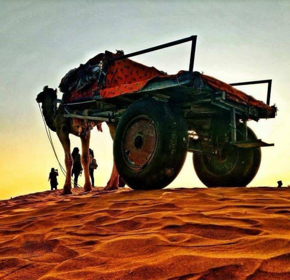 Golden Sandstone Hotel desert safari camp Jaisalmer Exterior foto